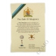 Royal Corps Of Signals Oath Of Allegiance Certificate